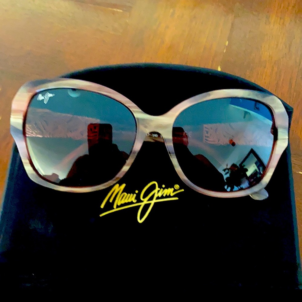 Maui Jim 14k gold plated sunglasses